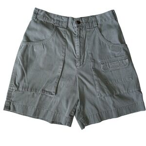 Eddie Bauer Legend Darrington Trail Shorts Women's Size 6 Cargo Pockets Khaki